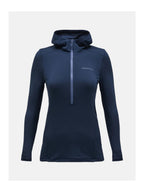 Peak Performance Light Hooded Fleece Baselayer Damen hellblau hellblau Bild 3