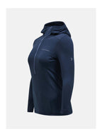 Peak Performance Light Hooded Fleece Baselayer Damen hellblau hellblau Bild 4