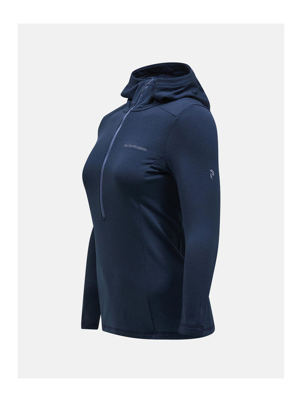 Peak Performance Light Hooded Fleece Baselayer Damen hellblau hellblau Bild 4