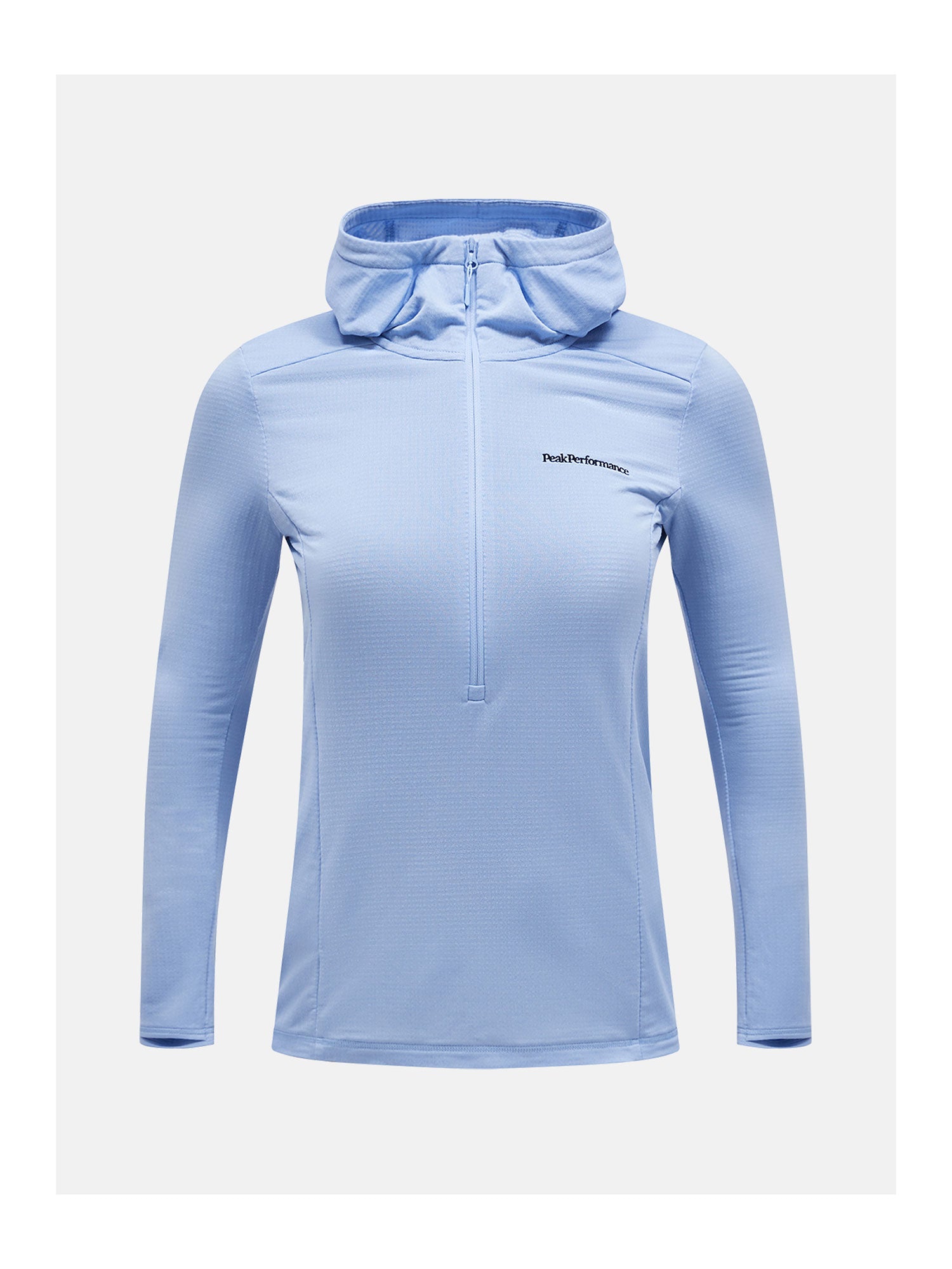 Peak Performance Light Hooded Fleece Baselayer Damen hellblau hellblau Bild 1