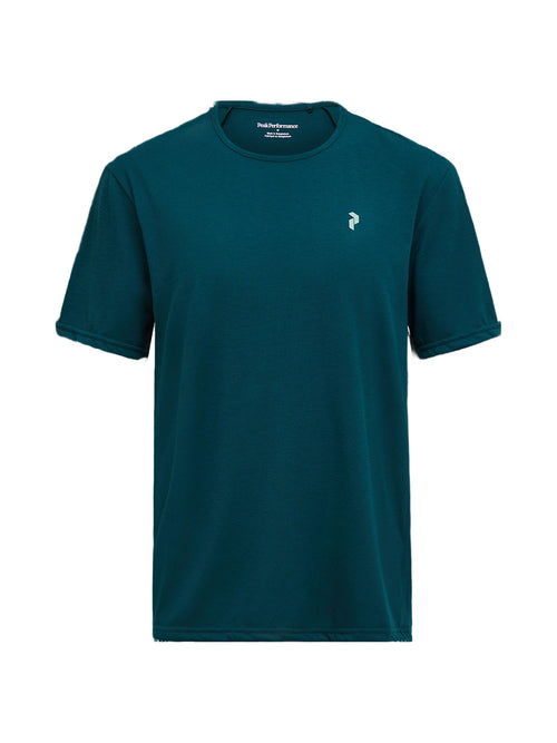 Peak Performance Men Wool Blend Tee T-Shirt Herren dunkelgrün - Peak Performance - MEINFREUDENHAUS