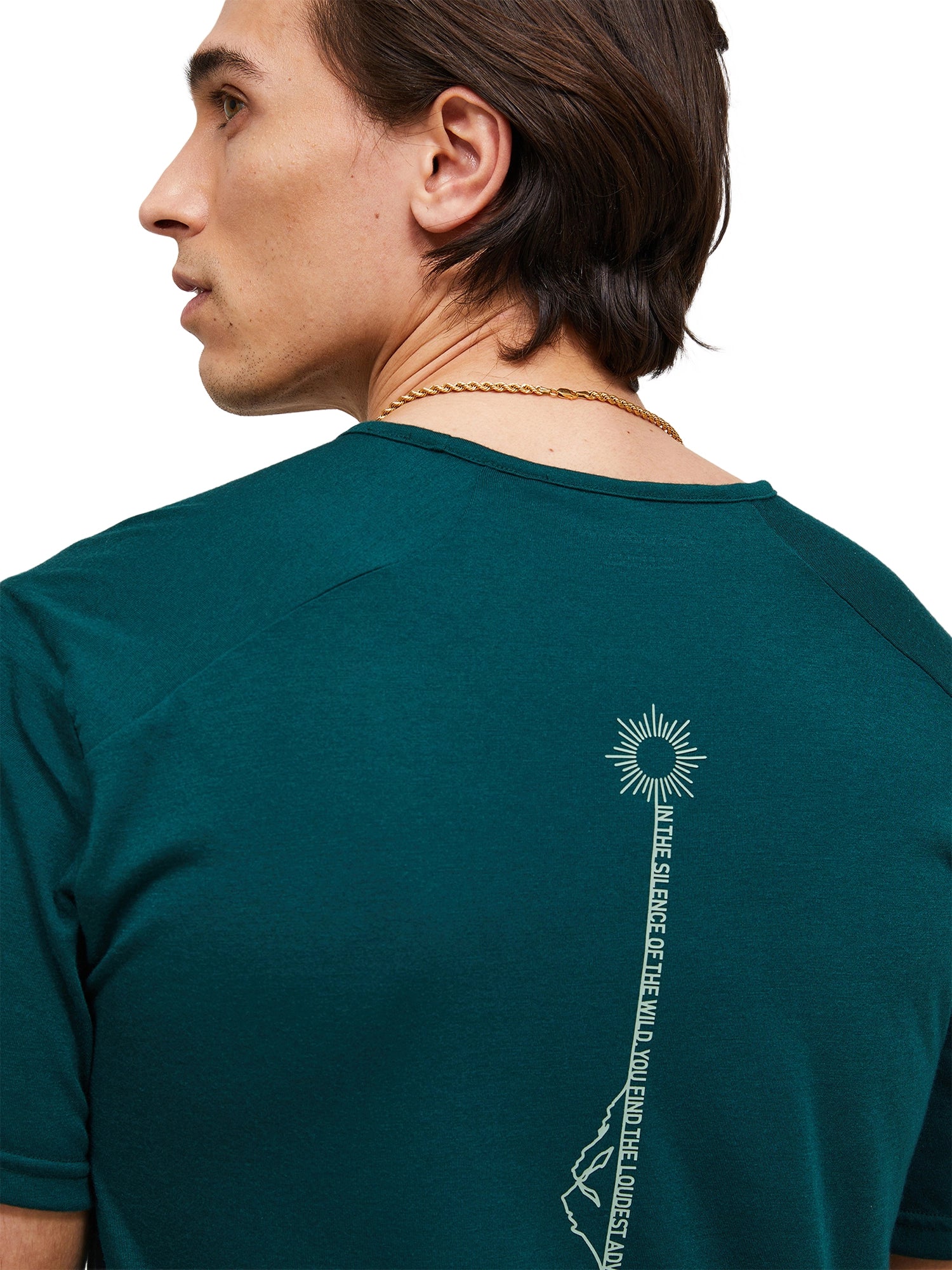 Peak Performance Men Wool Blend Tee T-Shirts Herren dunkelgrün dunkelgrün Bild 6