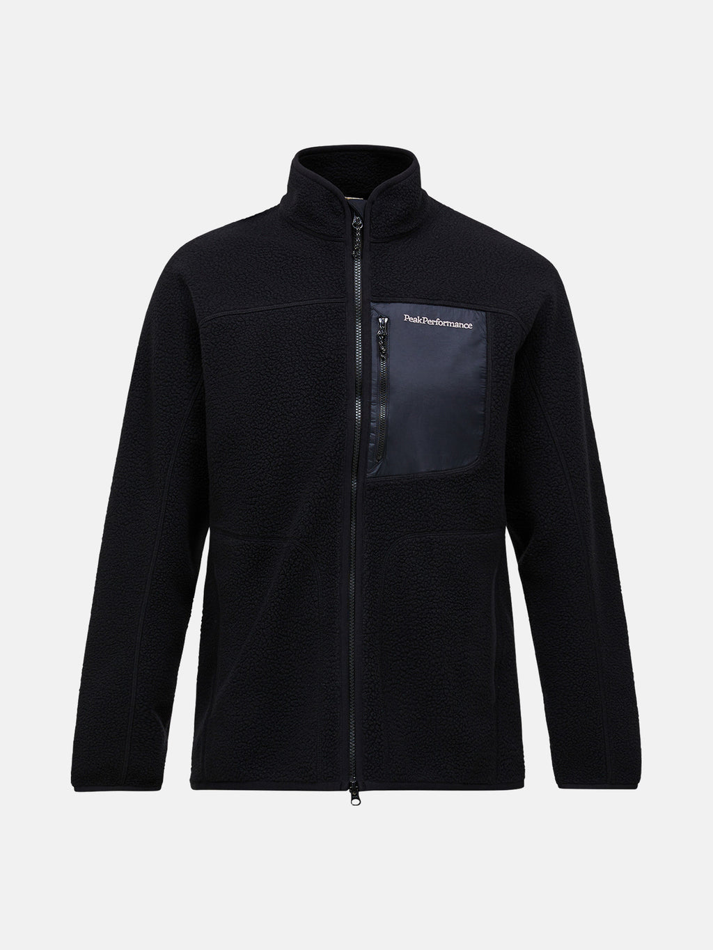 Peak Performance NatureRush Pile Zip Jacket Baselayer Herren schwarz schwarz Bild 1