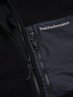 Peak Performance NatureRush Pile Zip Jacket Baselayer Herren schwarz schwarz Bild 3