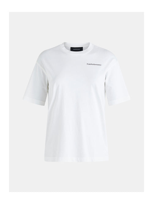Peak Performance R&D Print T-Shirt Damen weiss Off-White Bild 1