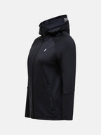 Peak Performance Rider Essentials Zip Hood Baselayer Damen schwarz schwarz Bild 2