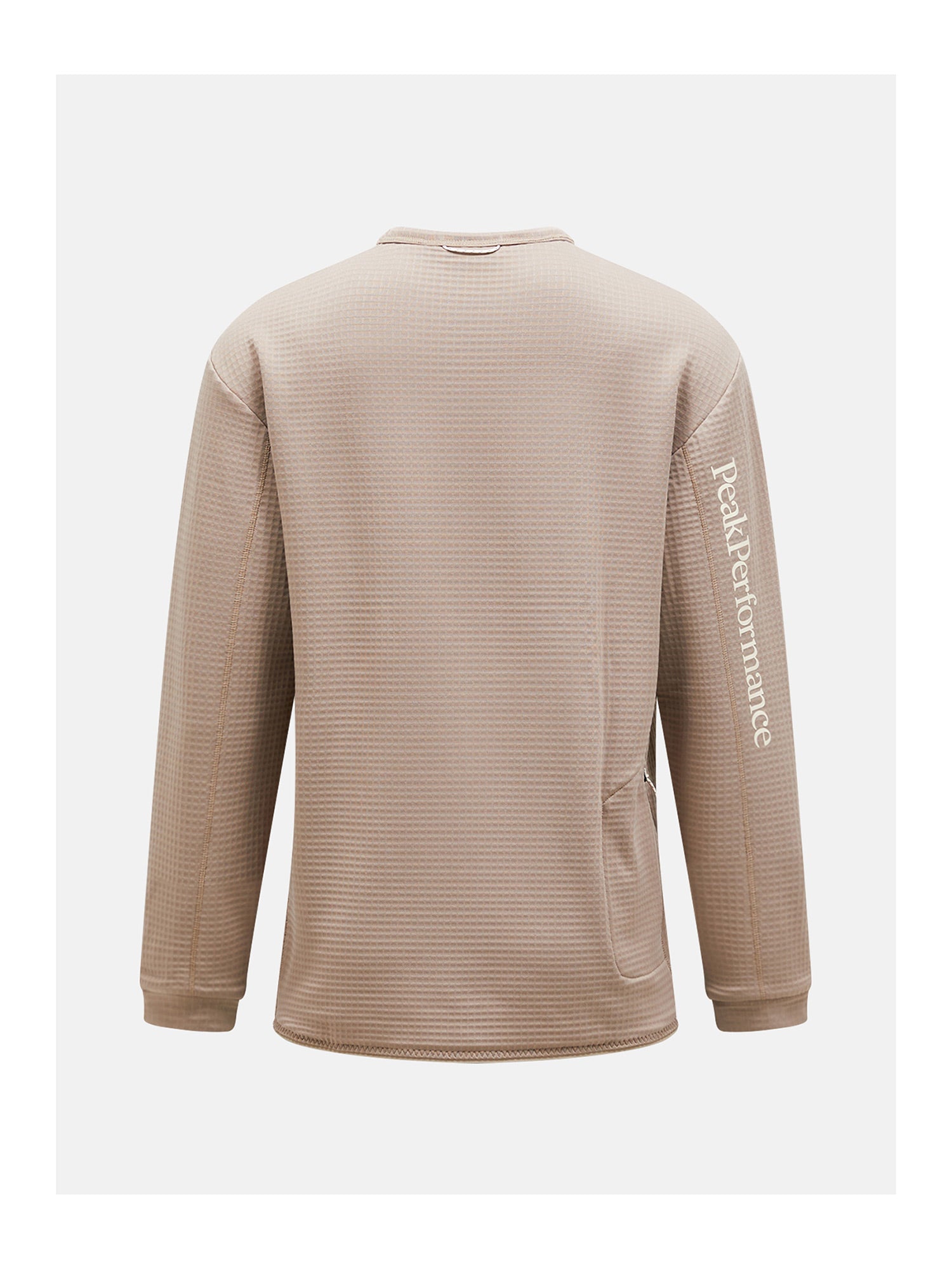 Peak Performance Trail Polartec Crew Baselayer Damen beige beige Bild 4