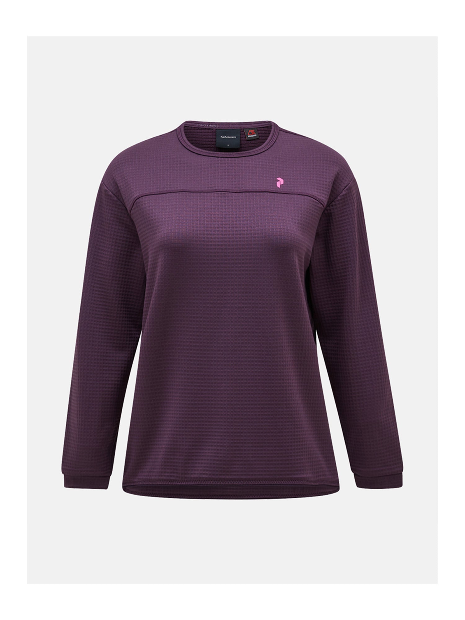 Peak Performance Trail Polartec Crew Baselayer Damen beige beige Bild 5