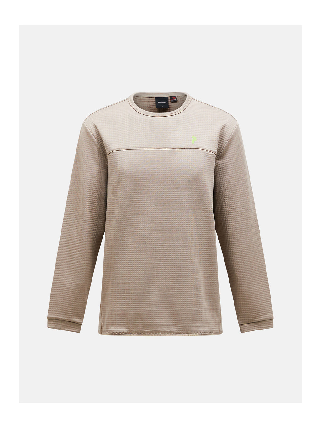 Peak Performance Trail Polartec Crew Baselayer Herren beige beige Bild 1