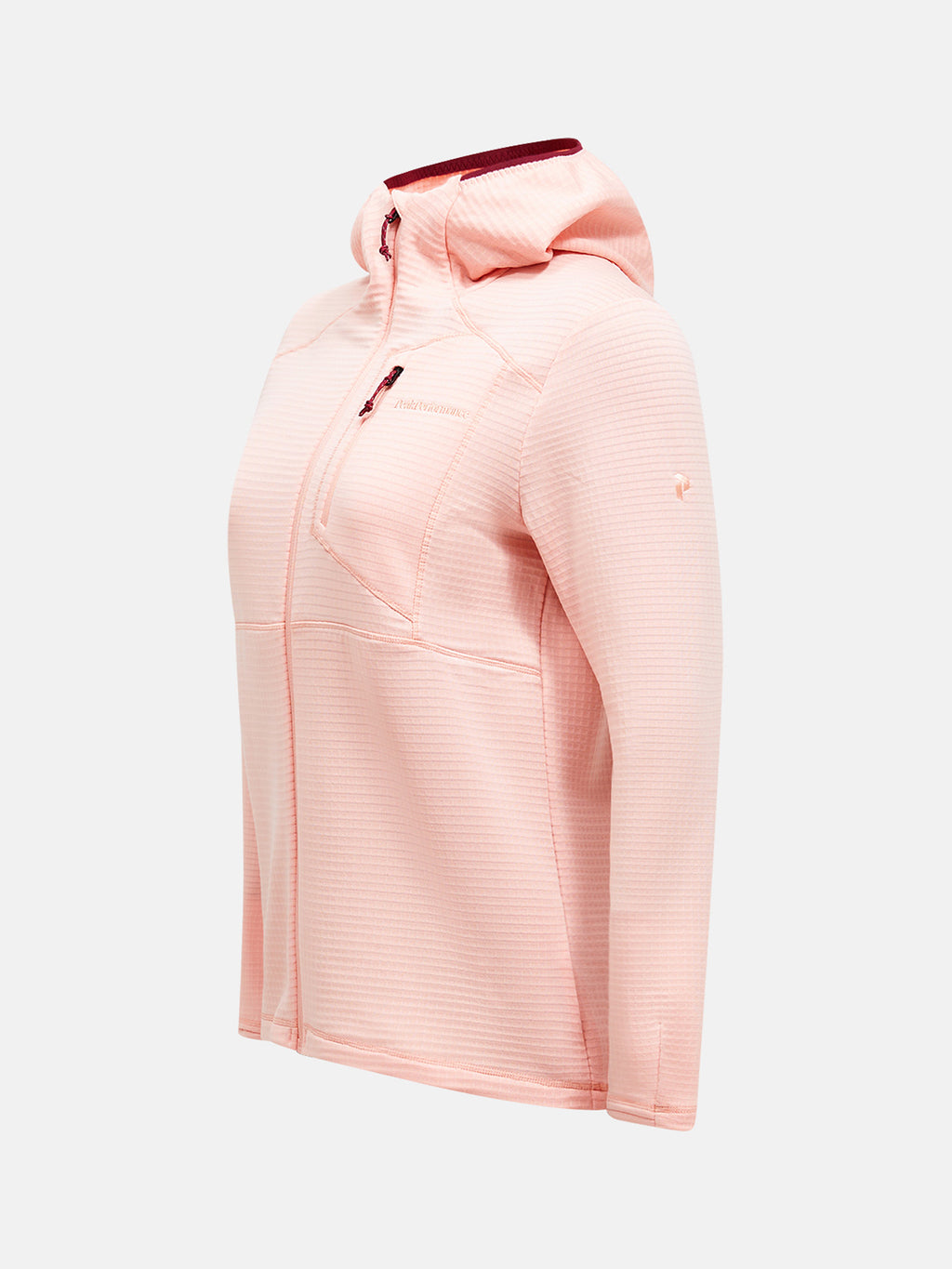 Peak Performance Trail Polartec Zip Hood Baselayer Damen beige beige Bild 10