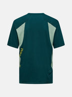 Peak Performance Trail Wool Blend SS T-Shirt Herren dunkelblau/mint dunkelblau/mint Bild 2