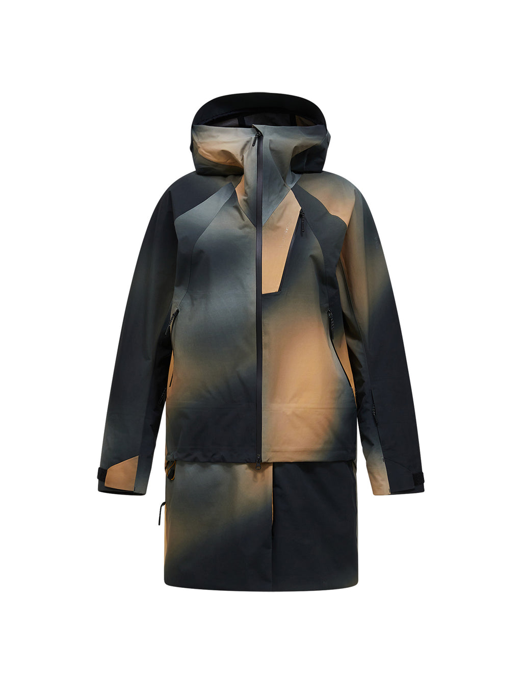 Peak Performance Trailblazer 3L Skijacke Damen grau/braun grau/braun Bild 1
