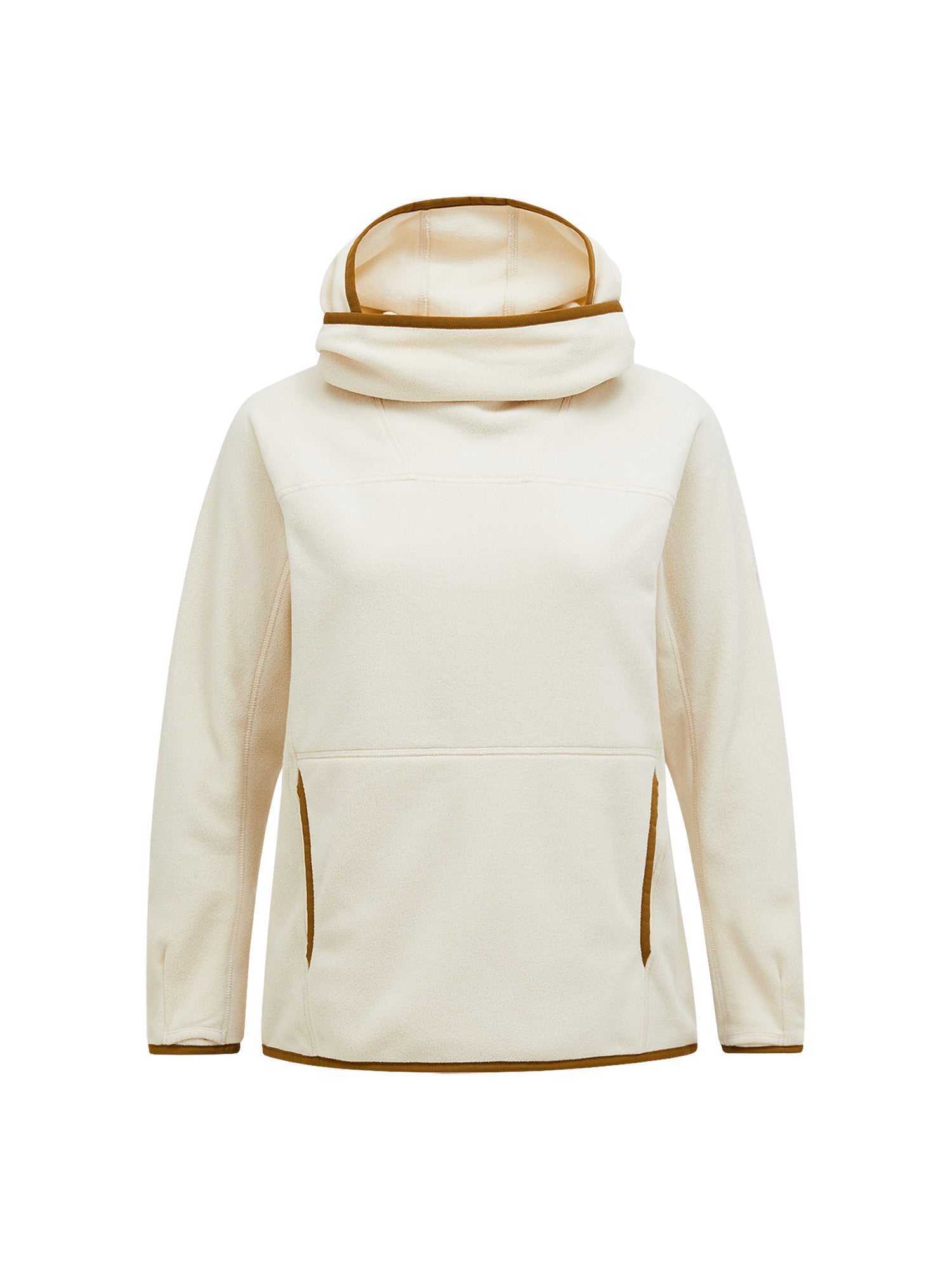Peak Performance Treeline Fleece Hoodie Damen beige beige Bild 1