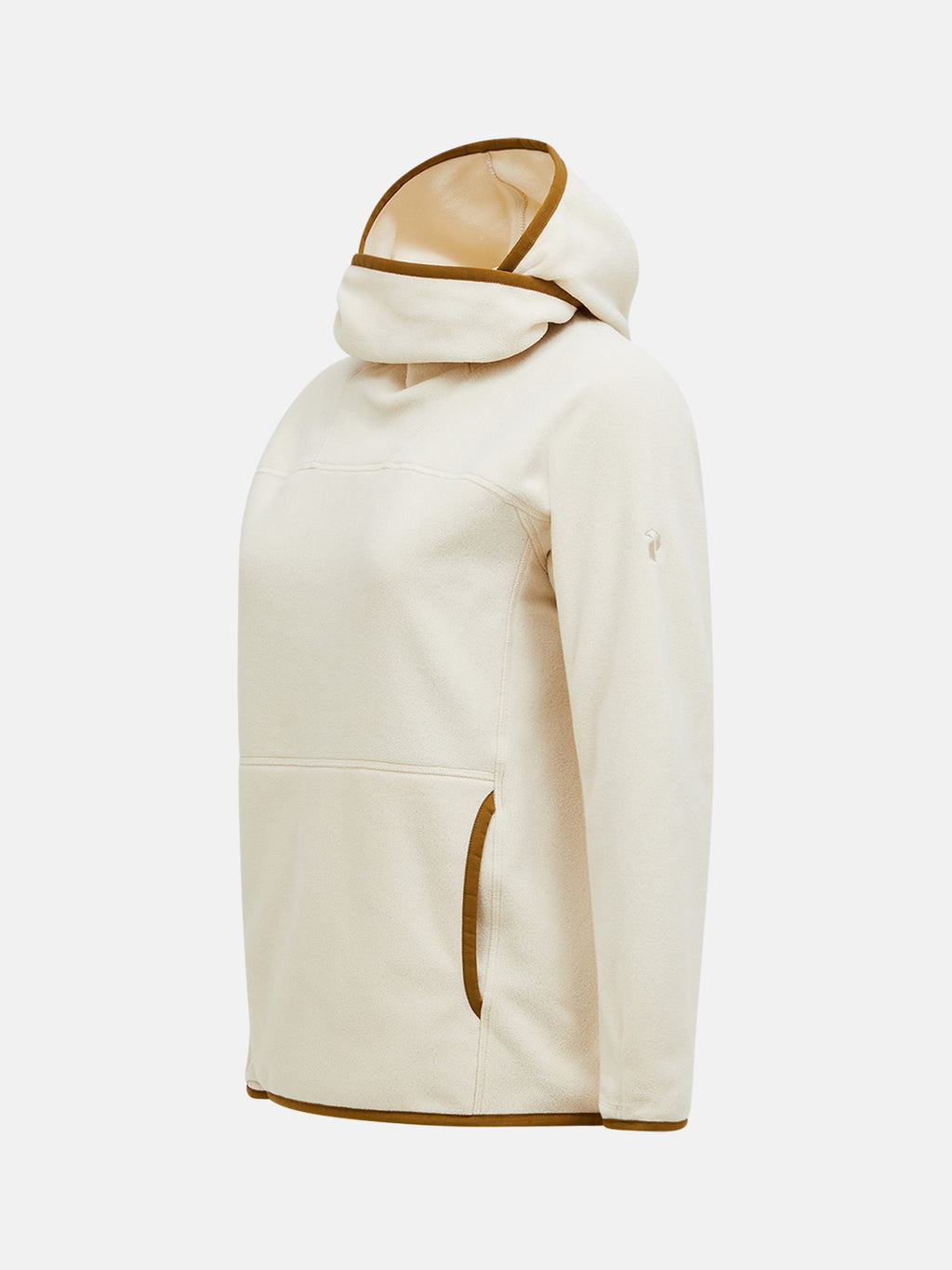 Peak Performance Treeline Fleece Hoodie Damen beige beige Bild 2