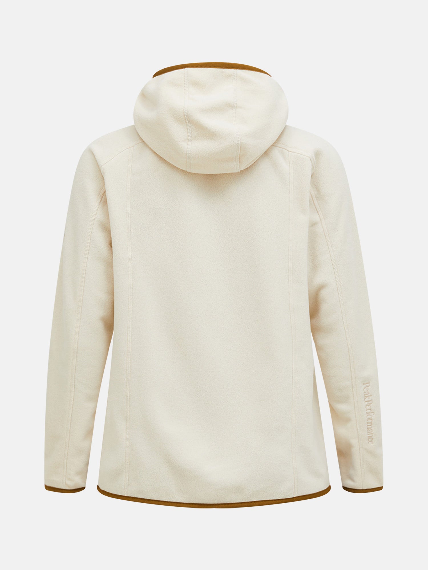 Peak Performance Treeline Fleece Hoodie Damen beige beige Bild 4