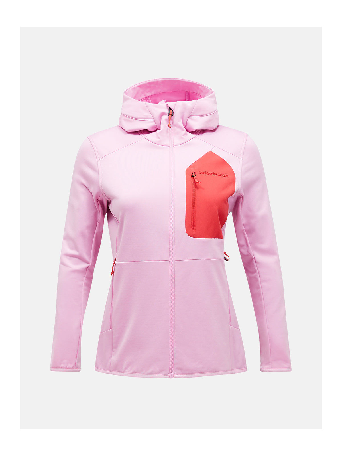 Peak Performance Utility Light Zip Hood Baselayer Damen pink pink Bild 1