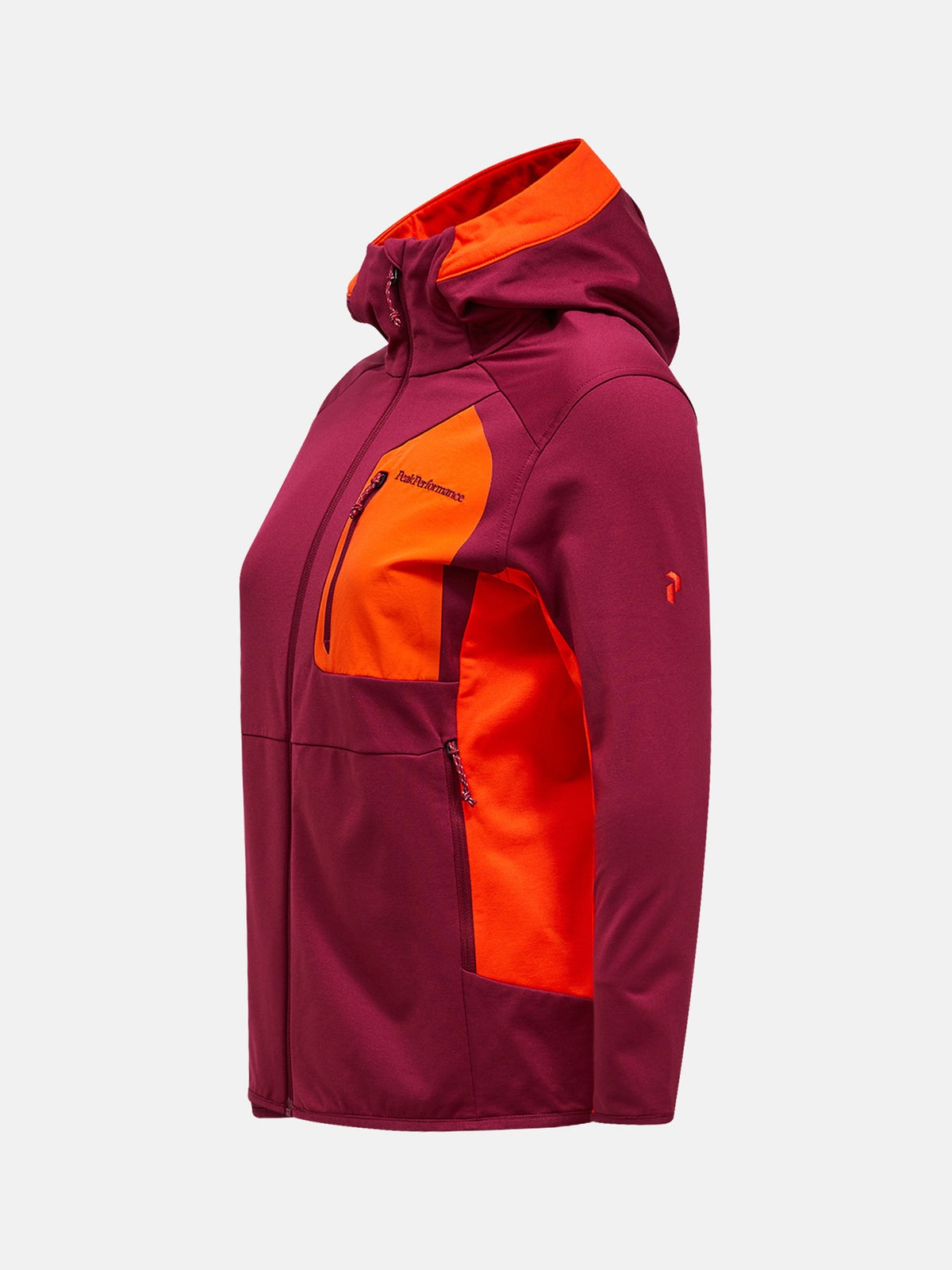 Peak Performance Utility Light Zip Hood Baselayer Damen pink pink Bild 6