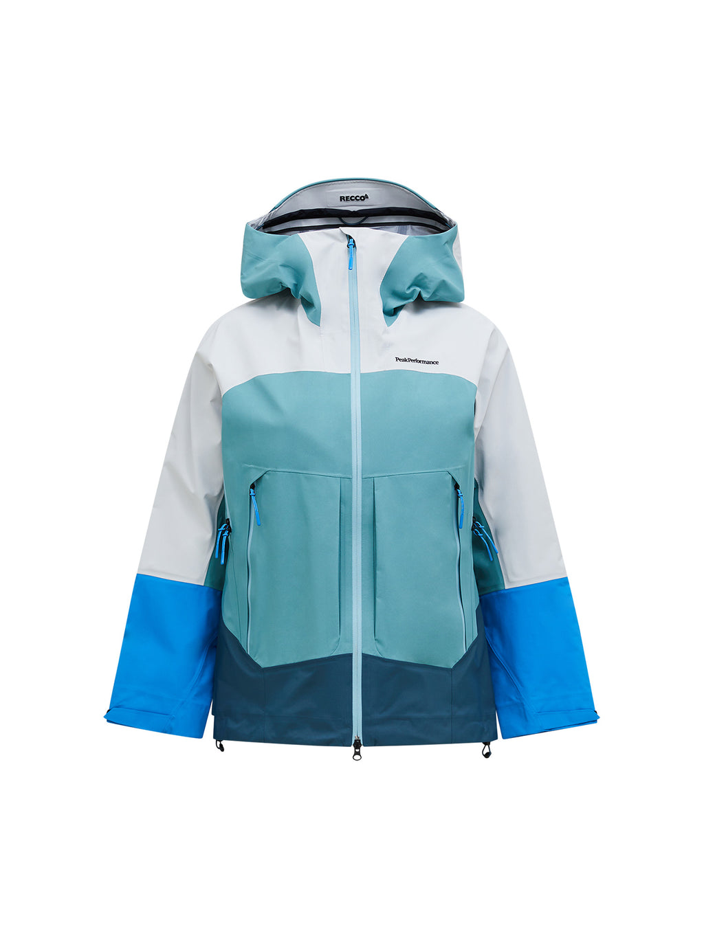 Peak Performance Vislight Skijacke Damen weiss/hellblau weiss/hellblau Bild 1