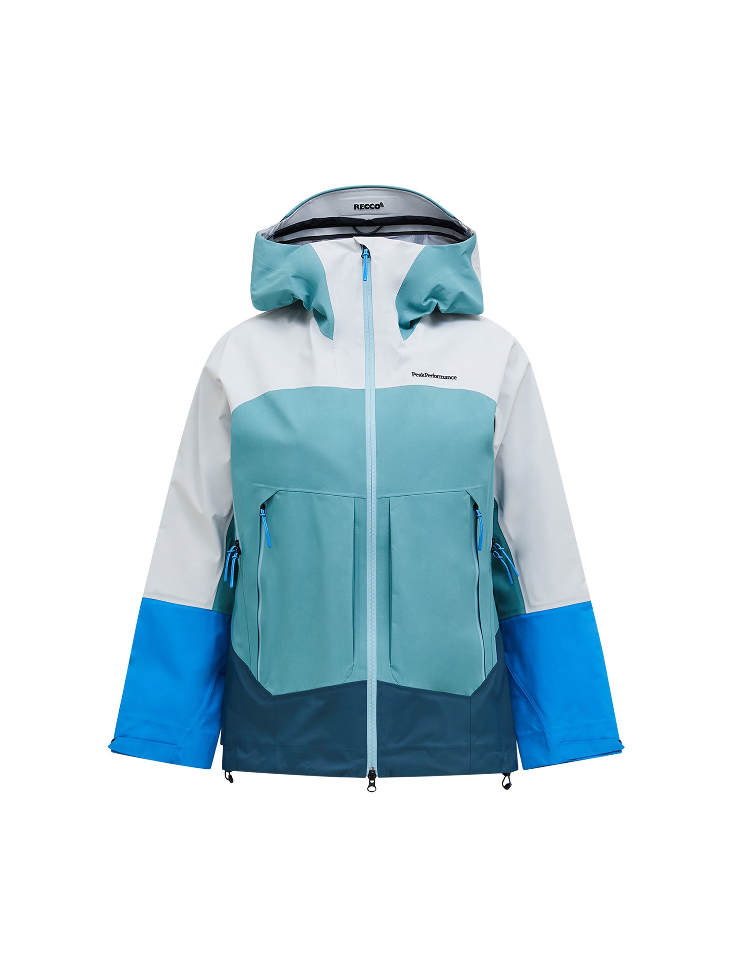 Peak Performance Vislight Skijacke Damen weiss/hellblau weiss/hellblau Bild 1