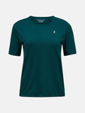 Peak Performance W Wool Blend SS Tee T-Shirt Damen blau/grün blau/grün Bild 1