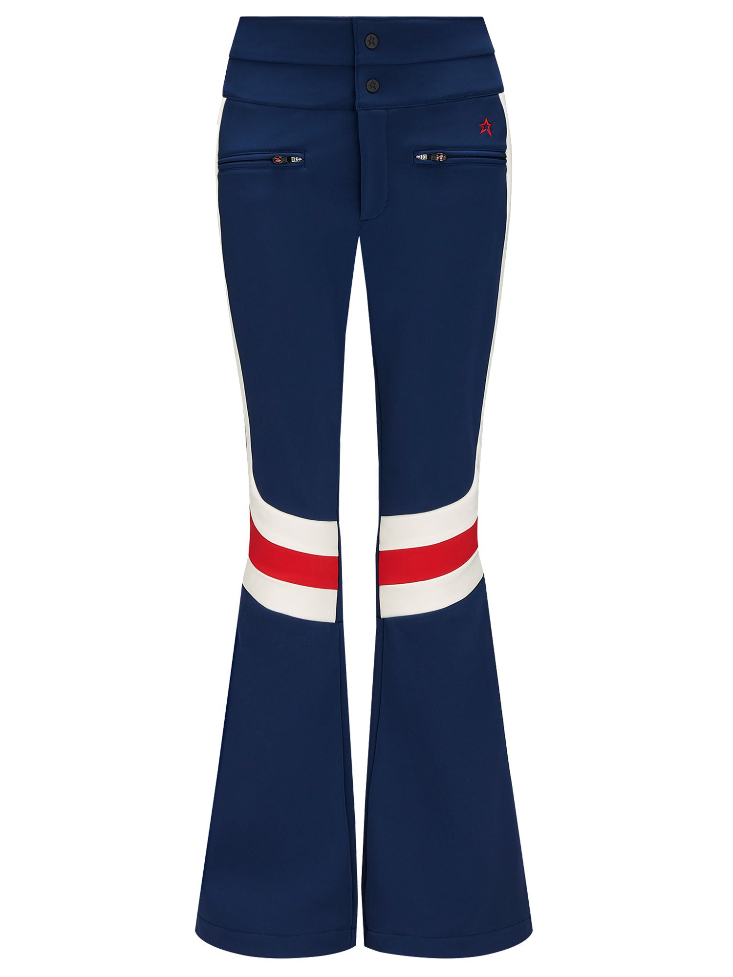Aurora High Waist Flare rot Bild 2