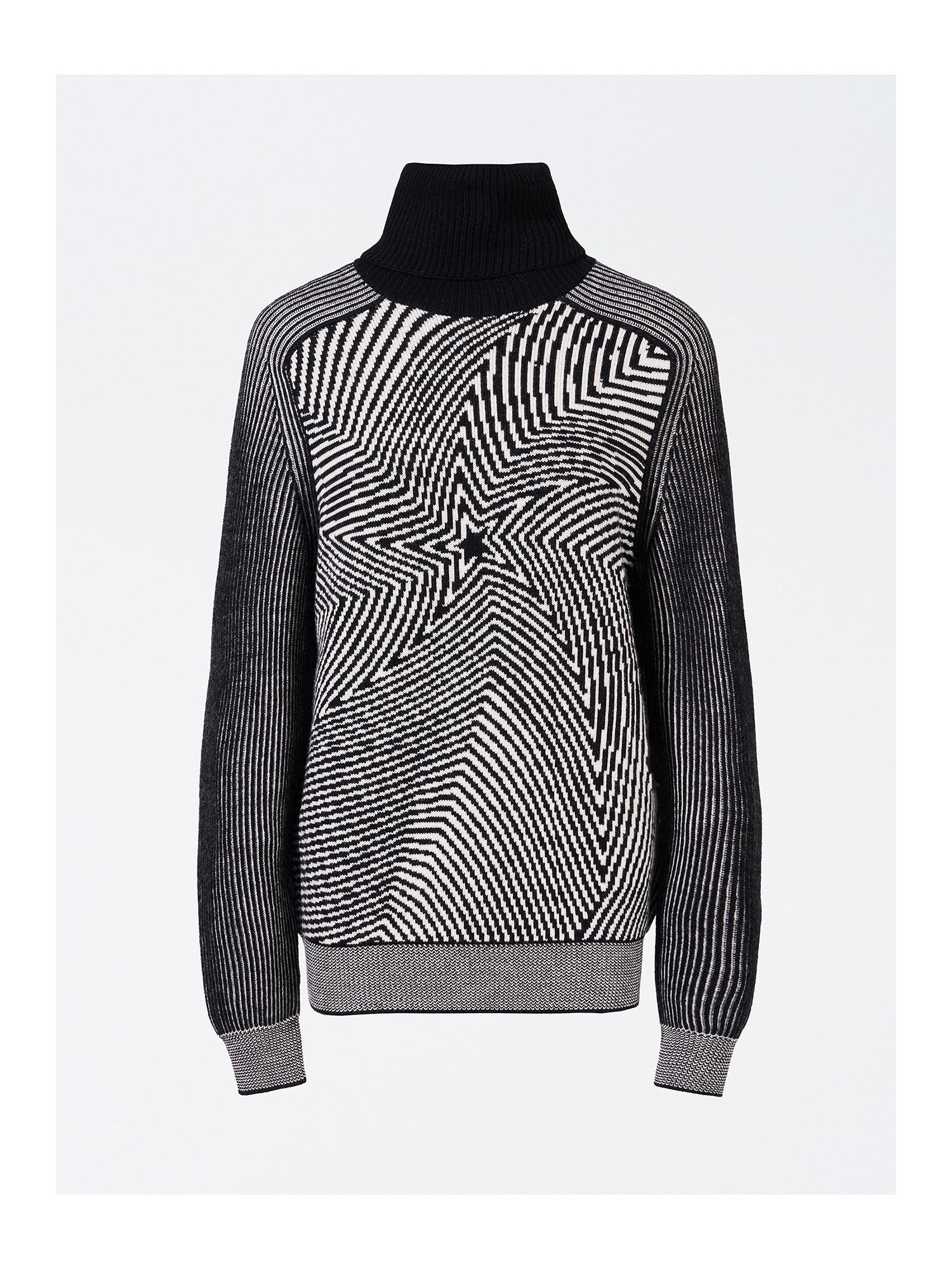 Wavy Star schwarz/weiss Bild 1