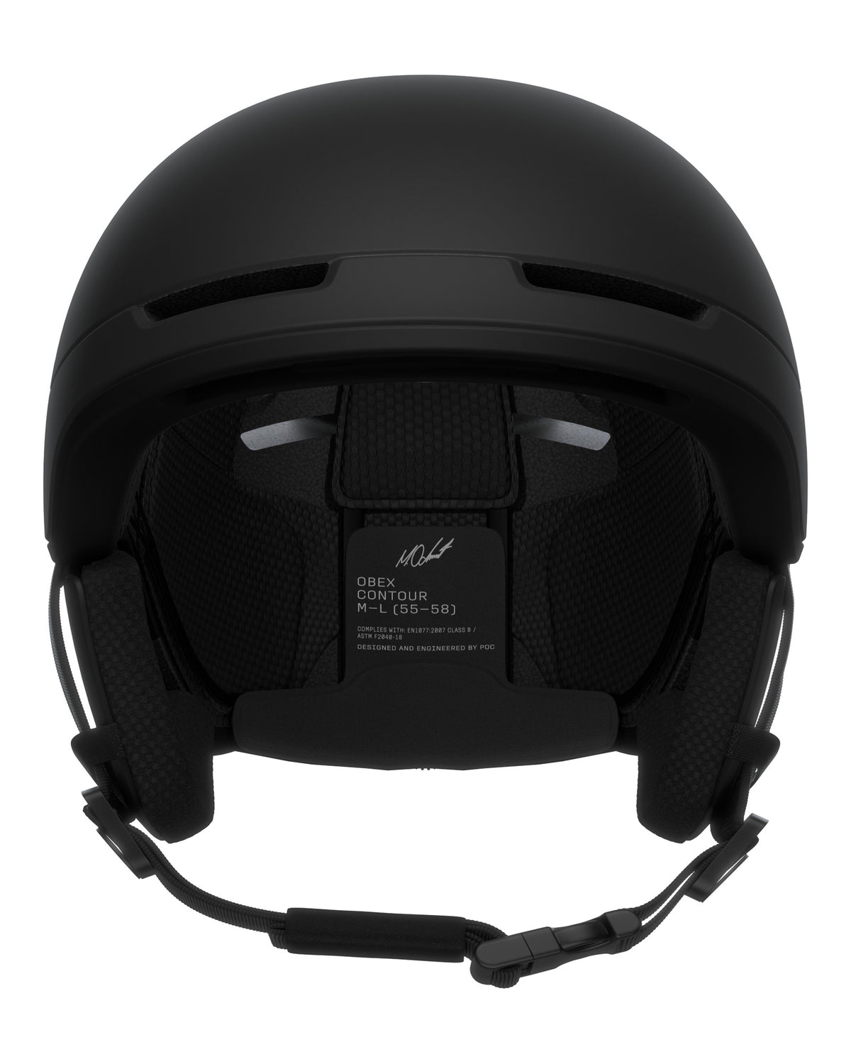 POC Obex Contour Marco Odermatt Edition Unisex-Skihelm schwarz/gold schwarz Bild 3