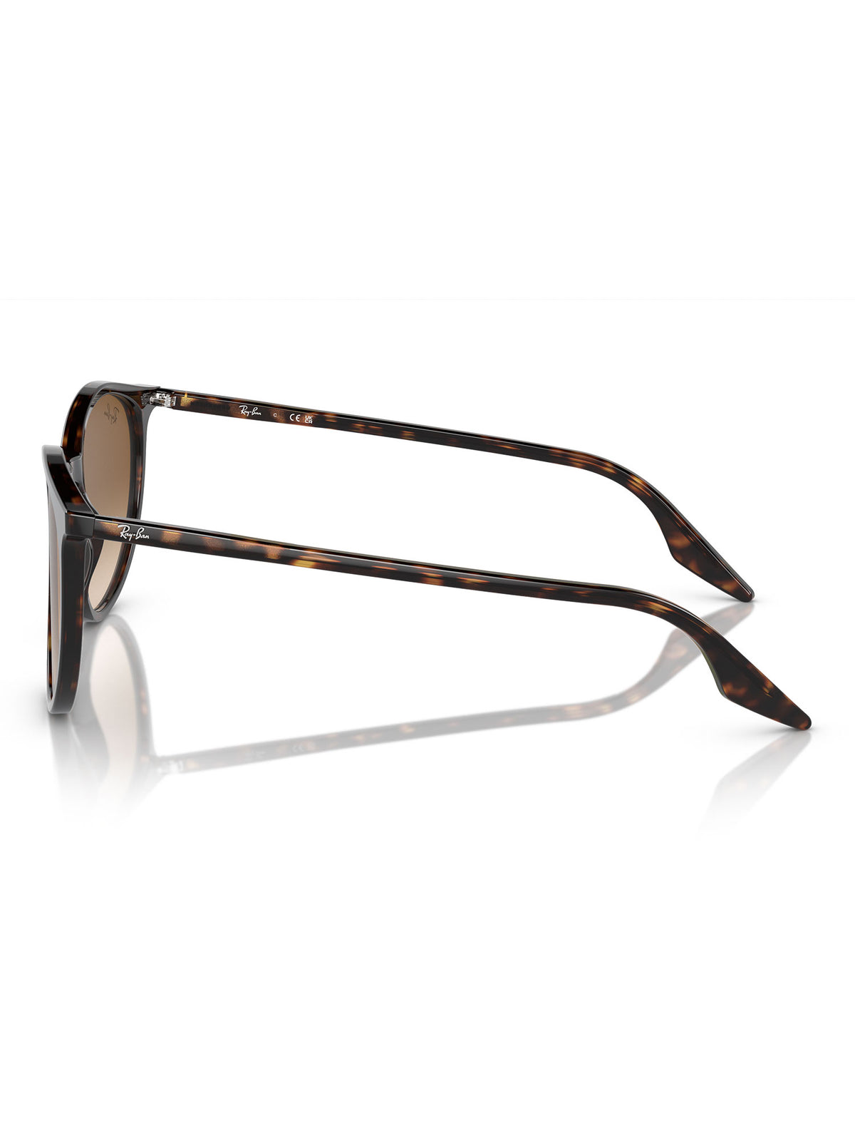 Ray-Ban RB2204 RB2204 Sonnenbrille Blaugrün gestreift / Vintage-Blau mit Verlauf Bild 8