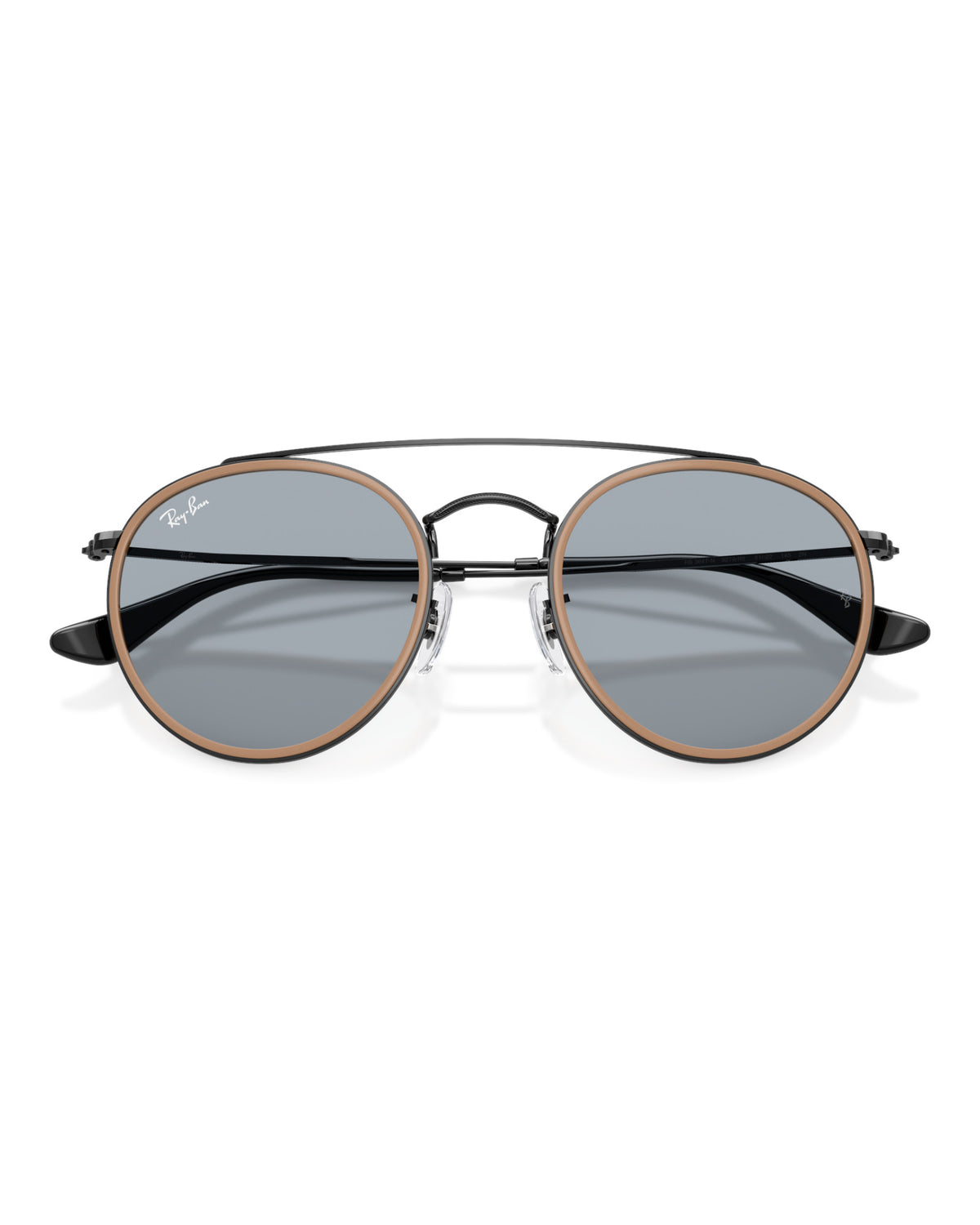 Ray-Ban Round Double Bridge RB3647N Sonnenbrille schwarz Bild 6