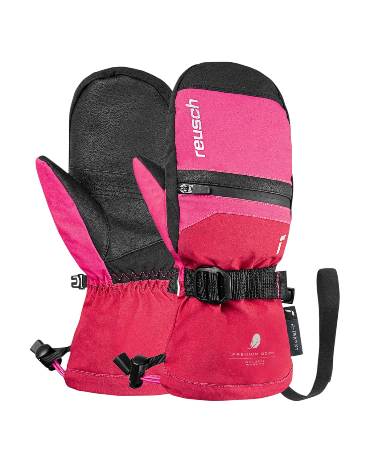 Reusch LAN R-TEX® XT JUNIOR MITTEN Kinder-Skifäustlinge pink Bild 1