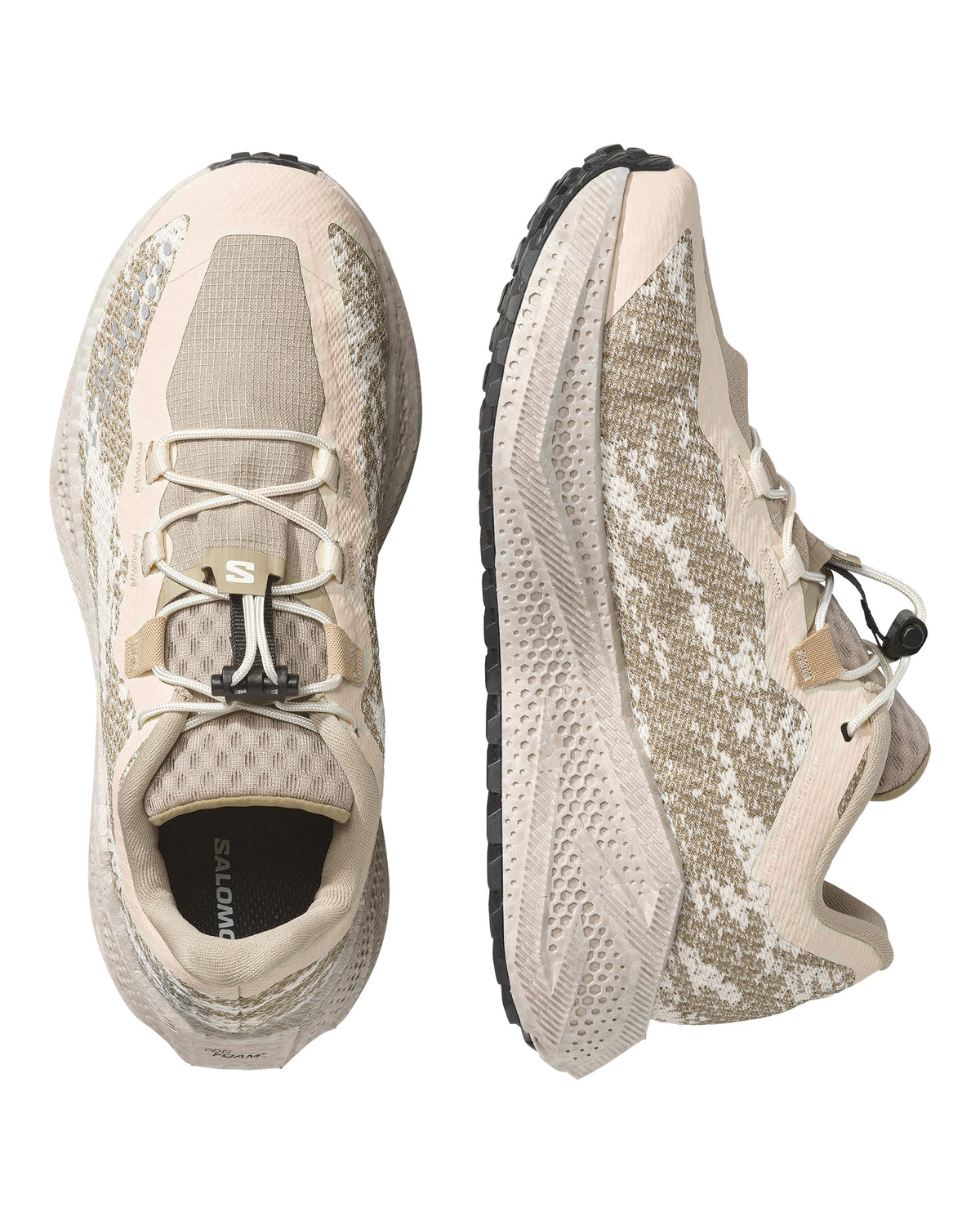 Salomon AERO GLIDE 4 GRVL Damen-Laufschuhe Beige/Sand/Braun Bild 6