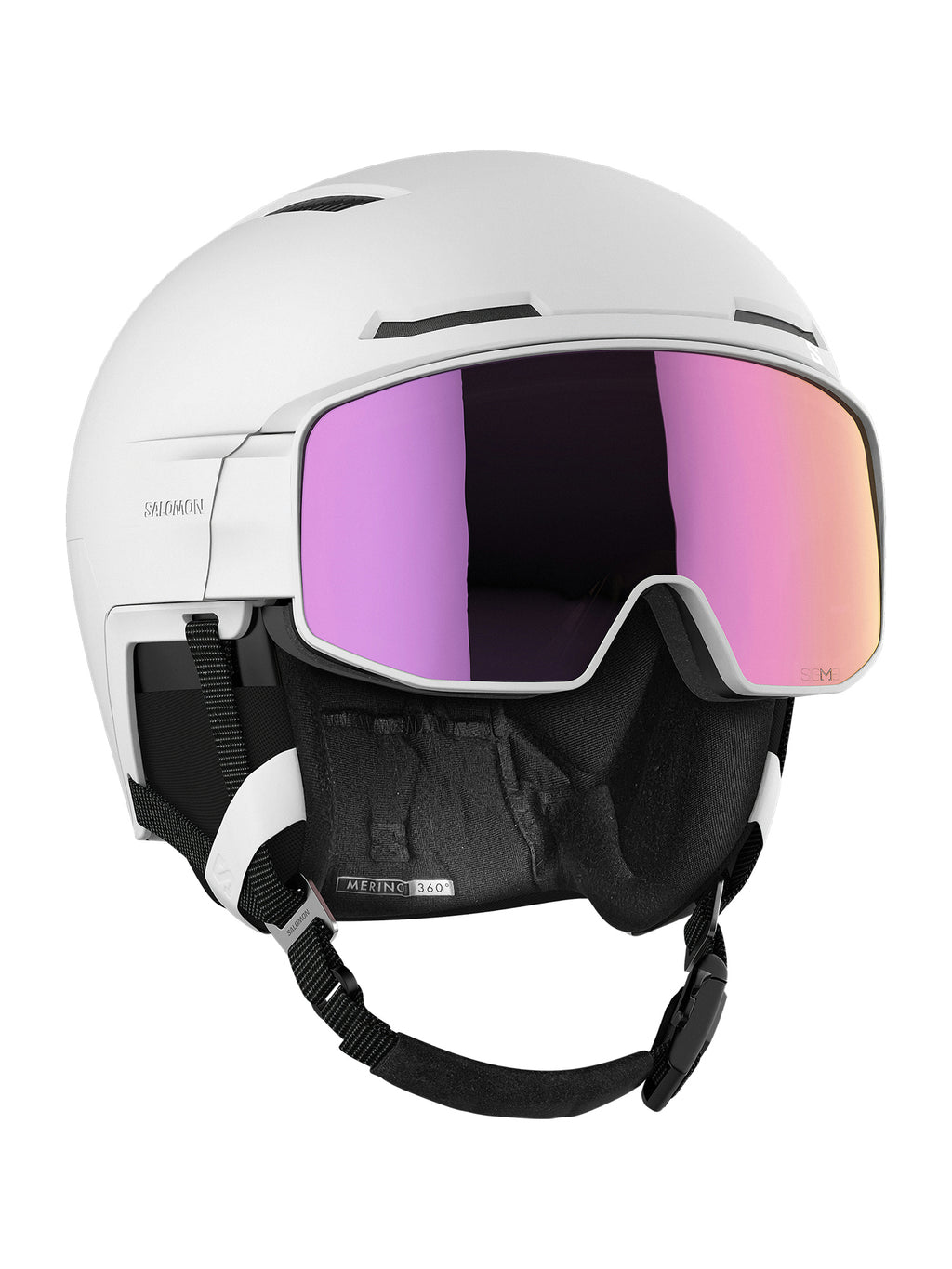 Salomon Driver Prime Sigma Plus Skihelm Unisex weiss weiss Bild 4