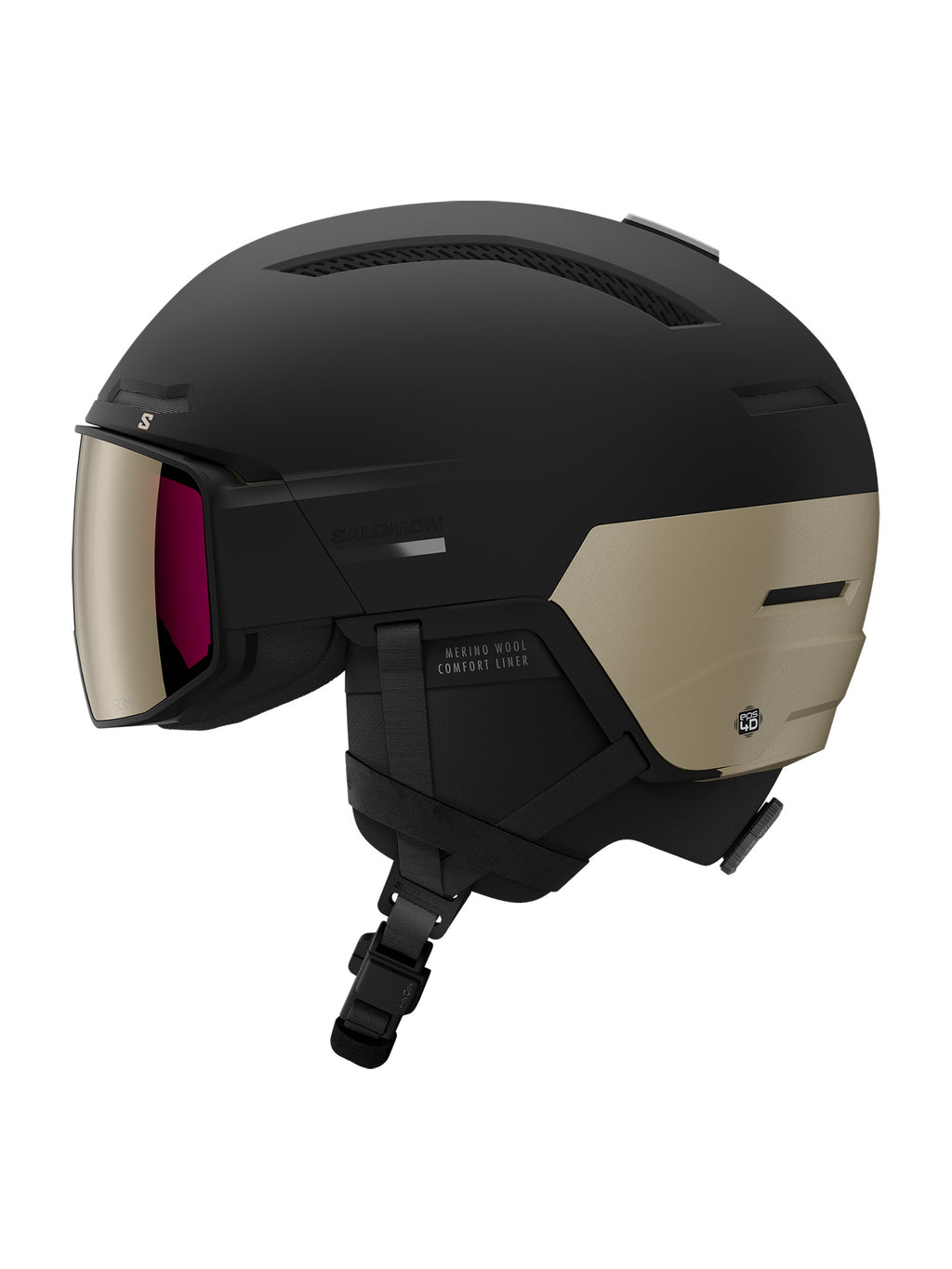 Salomon Driver Prime Sigma Plus Skihelm Unisex schwarz schwarz Bild 3