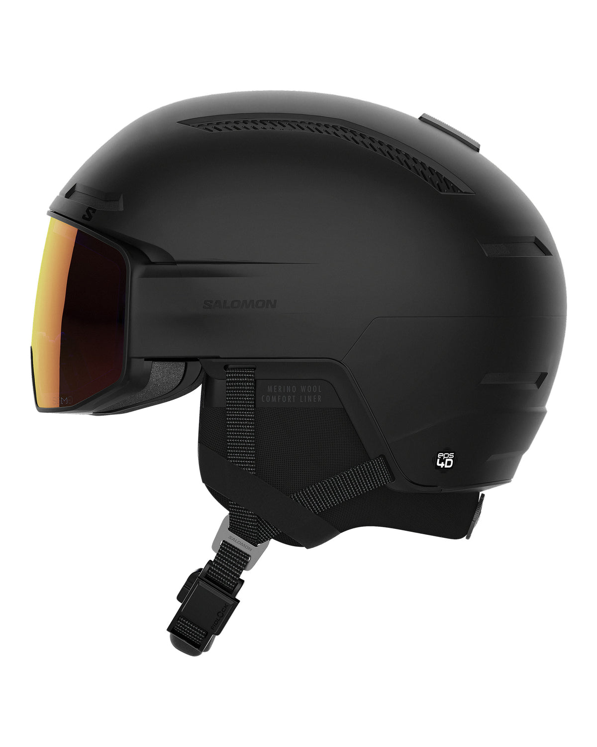 Salomon DRIVER PRIME SIGMA PLUS Unisex-Visierhelm schwarz Bild 4