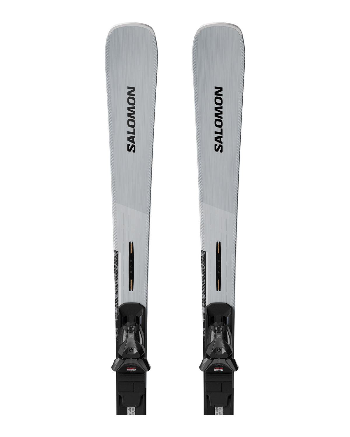 Salomon S/MAX 12 Unisex-Skiset Silber/Schwarz/Weiß Bild 2