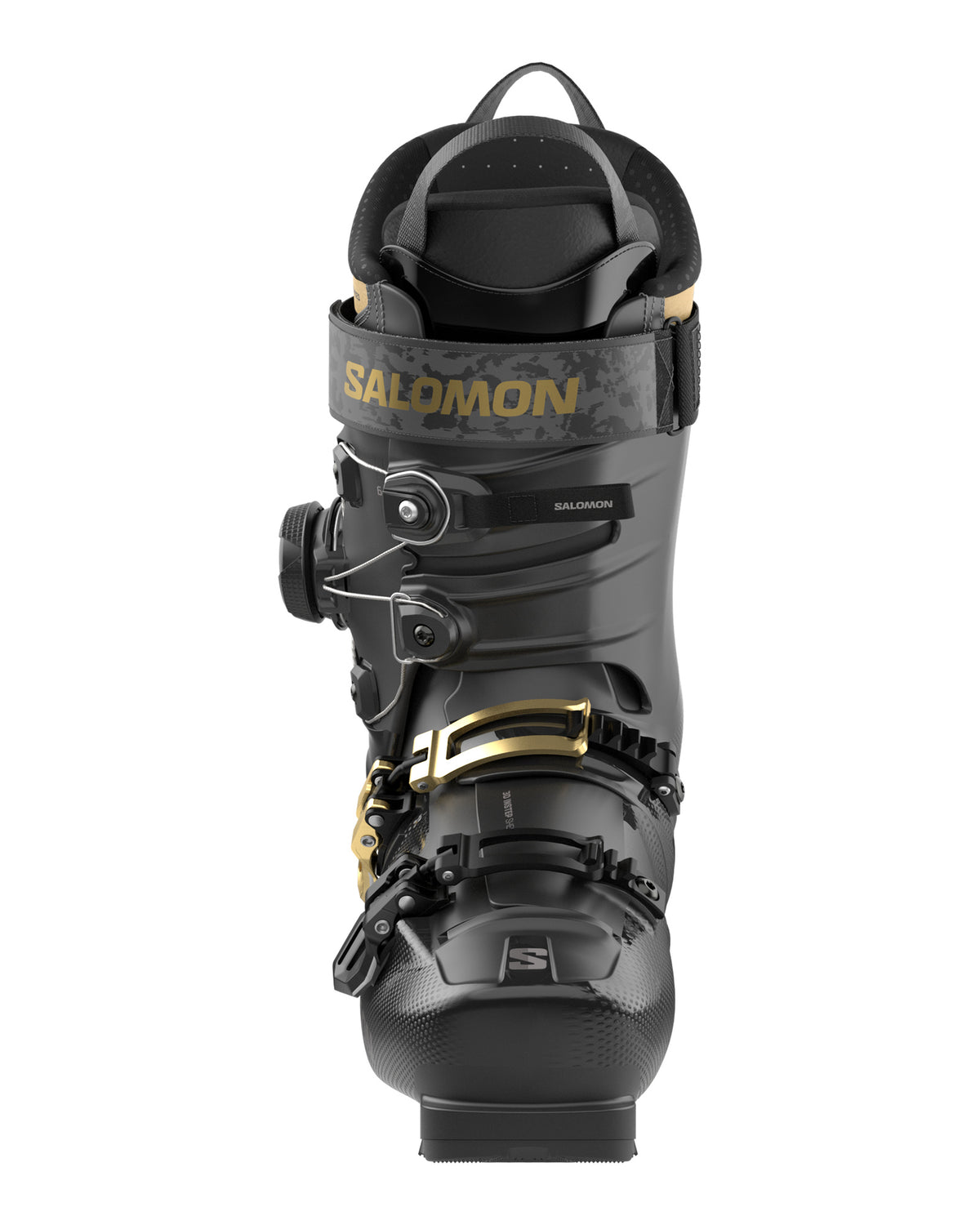 Salomon S/PRO ALPHA C BOA 95 Damen-Skischuhe Schwarz/Gold/Anthrazit-Metallic Bild 6