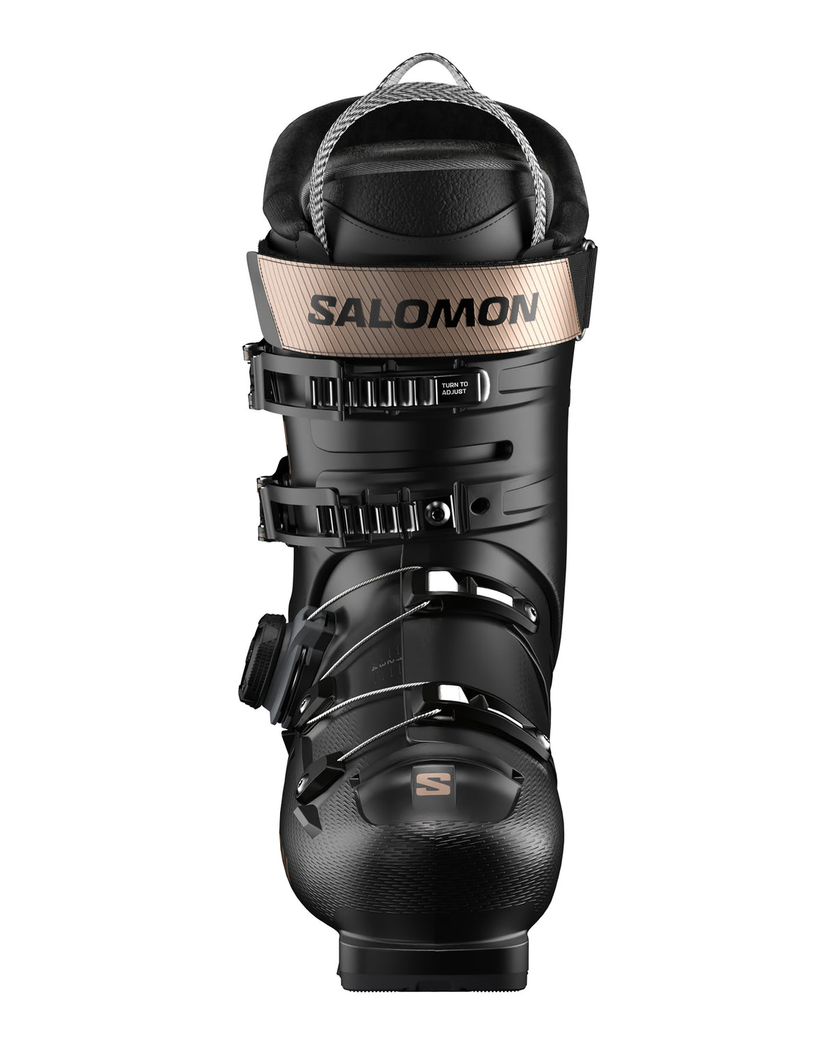 Salomon S/PRO DELTA BOA 95 Damen-Skischuhe Schwarz/Roségold-Metallic Bild 3