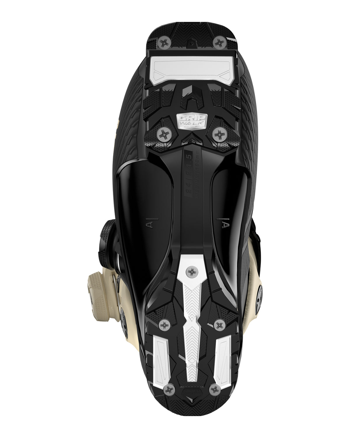 Salomon S/PRO SUPRA DUAL BOA 105 Damen-Skischuhe Schwarz/Creme/Gold-Metallic Bild 4