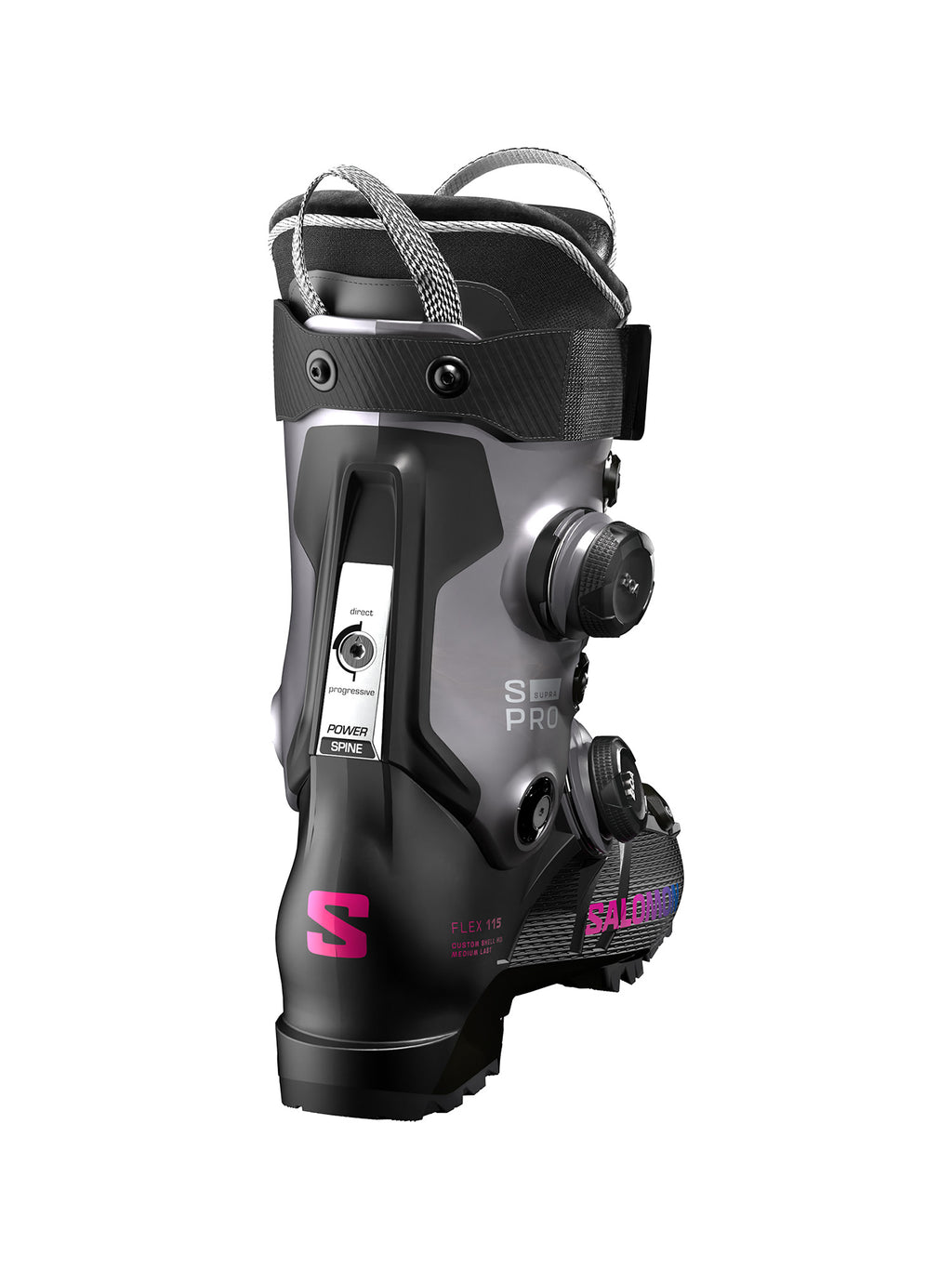 Salomon S/Pro Supra Dual Boa 115 Skischuhe Damen schwarz schwarz Bild 5