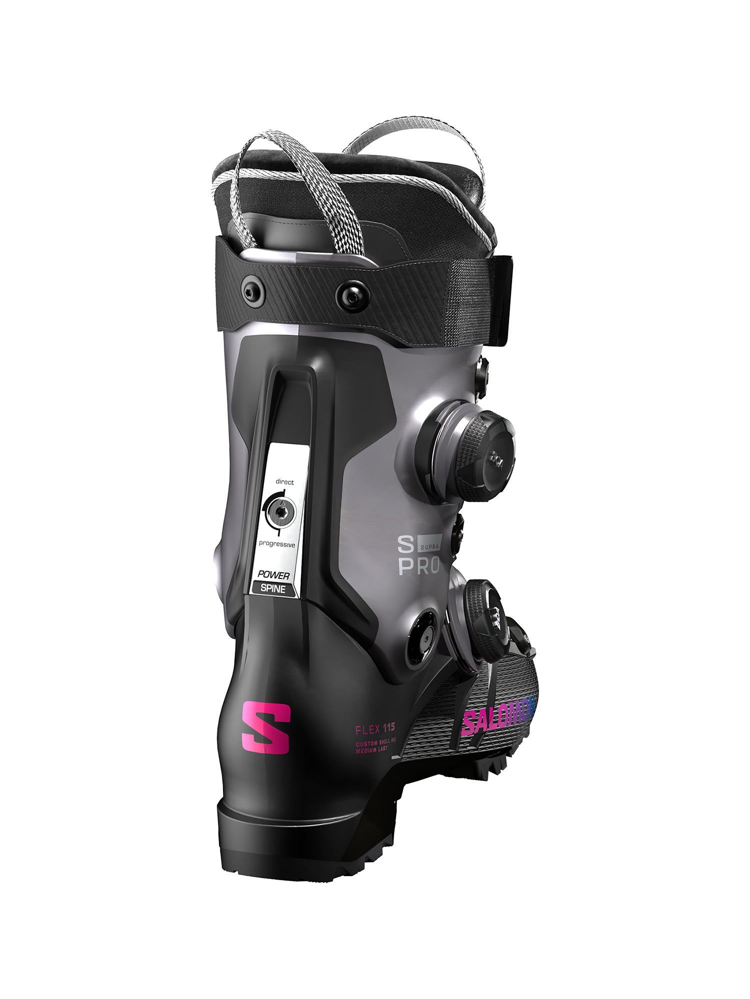 Salomon S/Pro Supra Dual Boa 115 Skischuhe Damen schwarz schwarz Bild 5