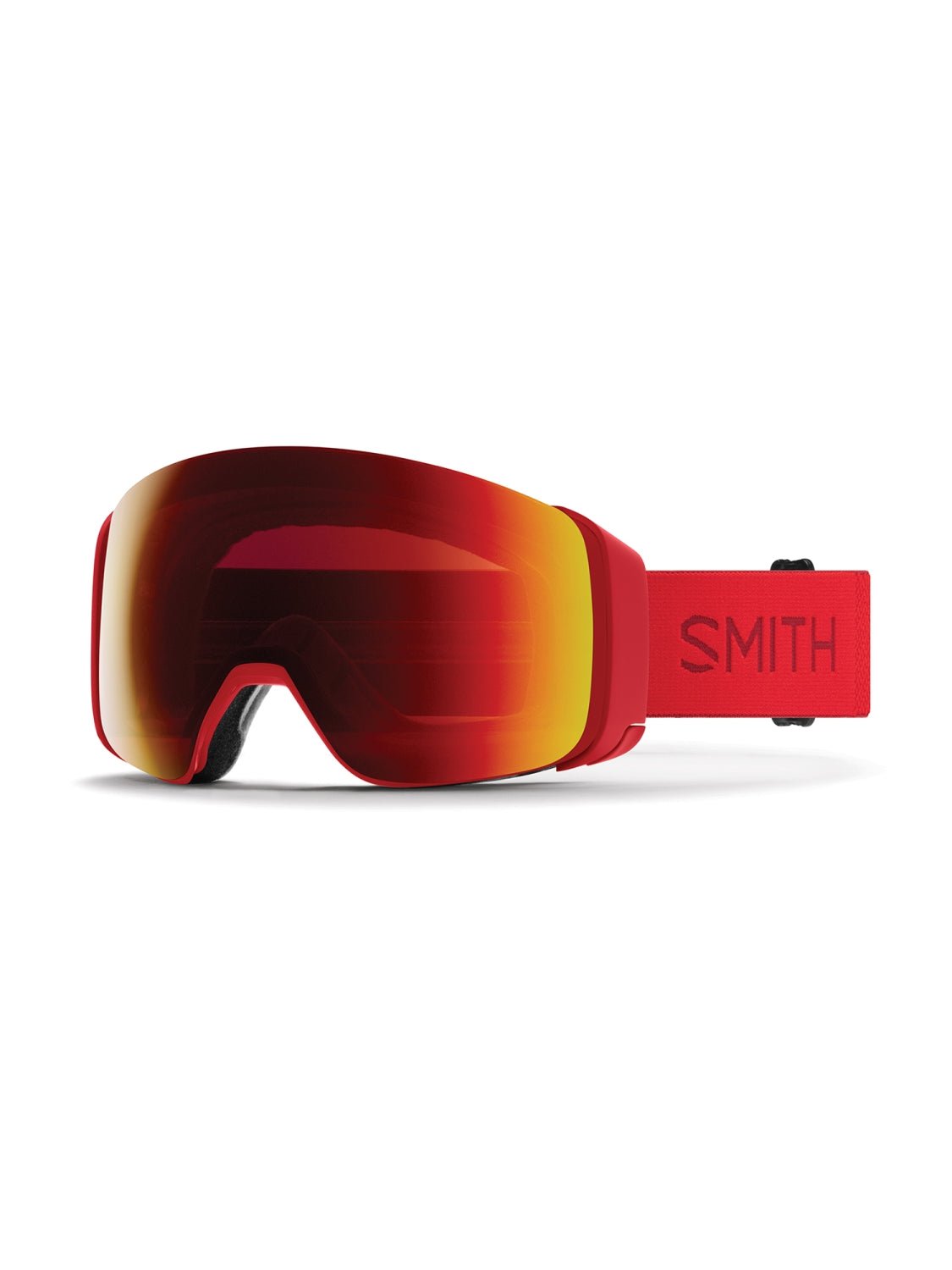 Smith 4D MAG Skibrille Unisex schwarz/rot - Smith - MEINFREUDENHAUS