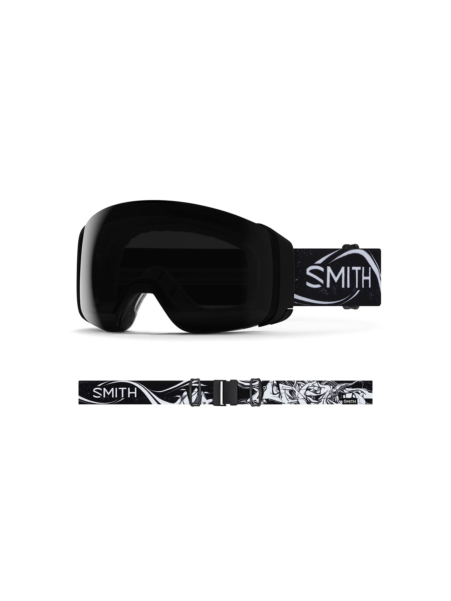 Smith 4D MAG S Skibrille Unisex schwarz/grün schwarz/grün Bild 7