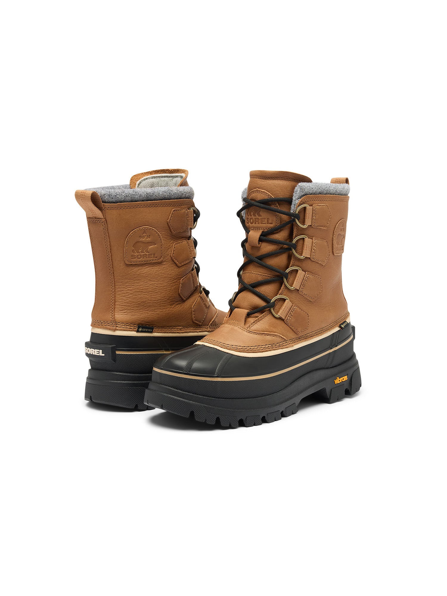 Sorel Caribou Horizon Winterschuhe Herren schwarz/braun schwarz/braun Bild 4