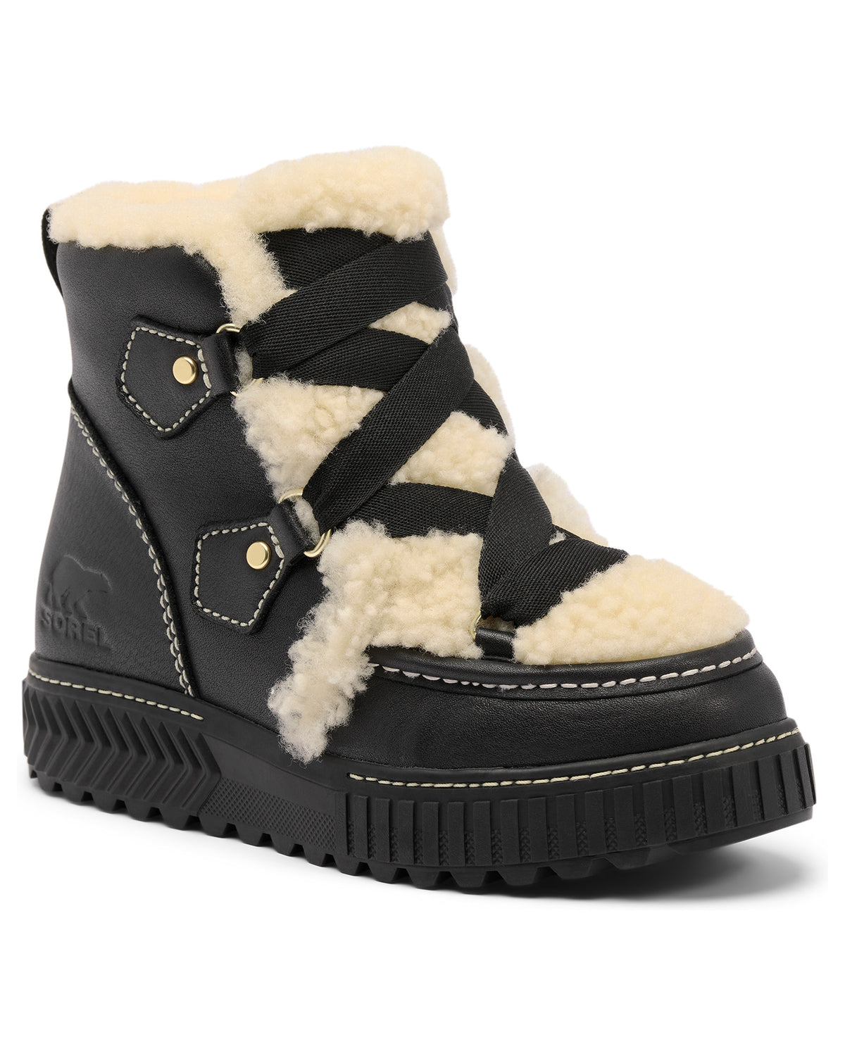 Sorel ONA AVE ALPINE LX WP Damenwinterstiefel schwarz/braun Bild 2
