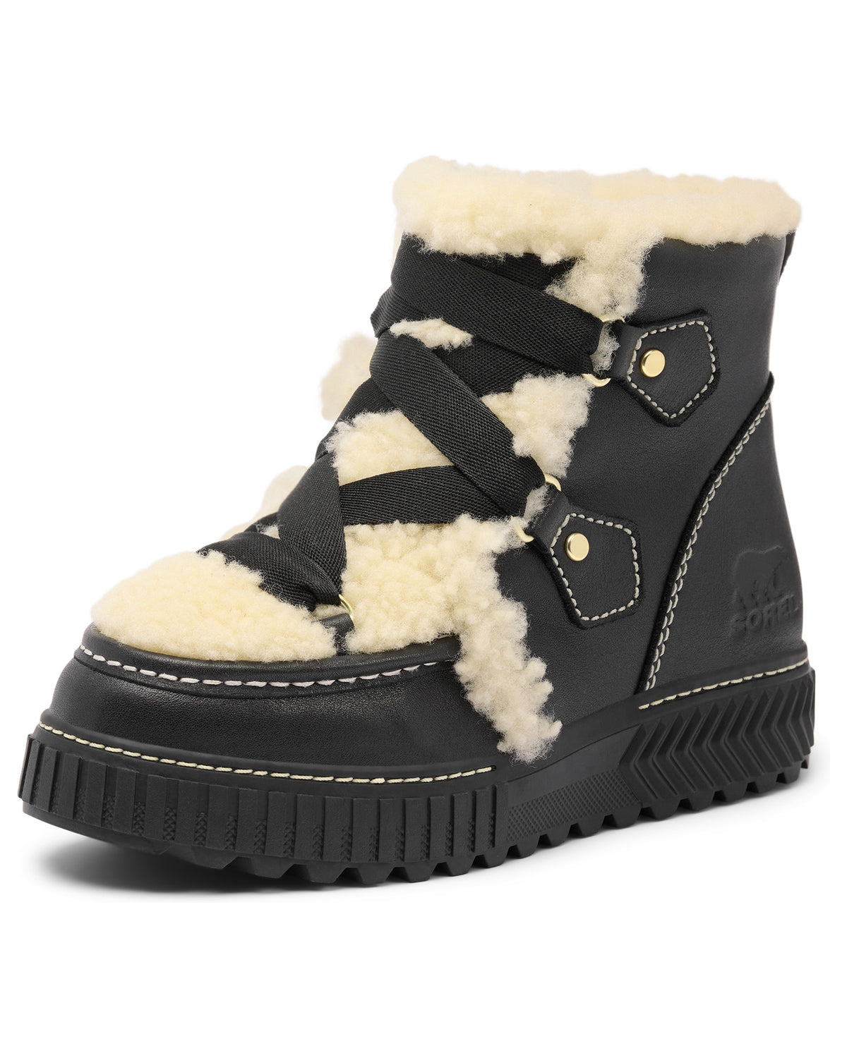 Sorel ONA AVE ALPINE LX WP Damenwinterstiefel schwarz/braun Bild 3