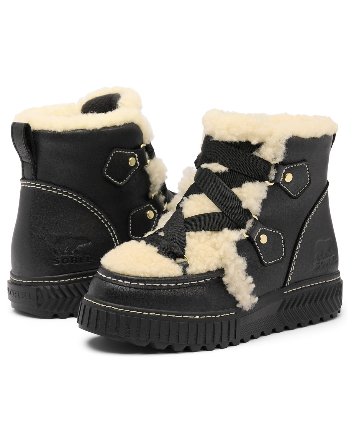 Sorel ONA AVE ALPINE LX WP Damenwinterstiefel schwarz/braun Bild 4