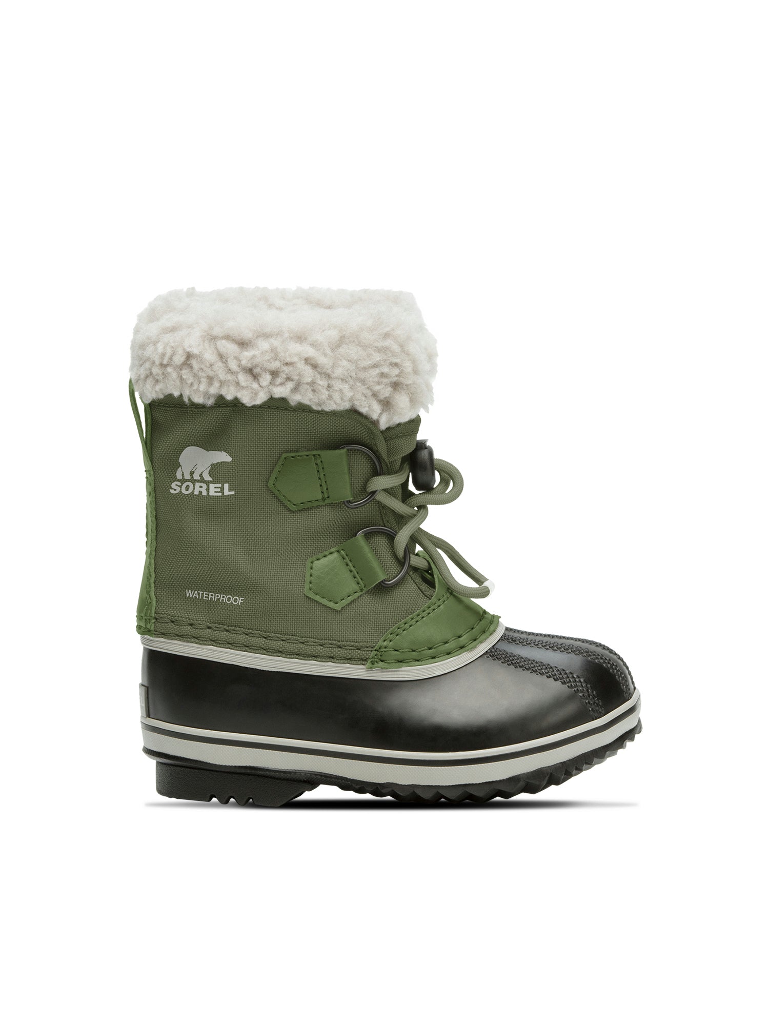 Sorel Yoot Pac Nylon Boot Winterschuhe Kinder schwarz/grün schwarz/grün Bild 1
