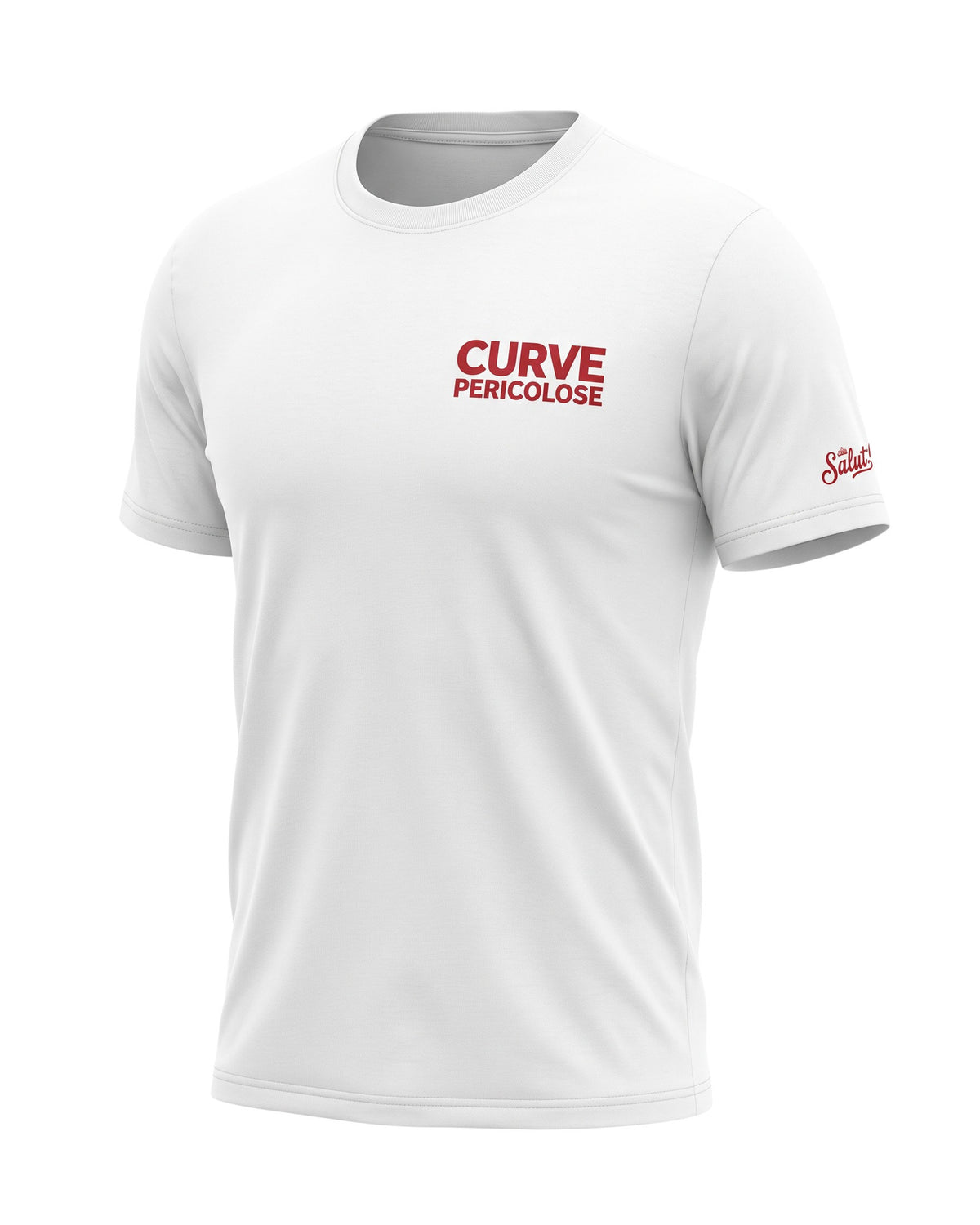 St. Barth Arnott Warm Herren-T-Shirt Curve Pericolose Off-White Bild 1