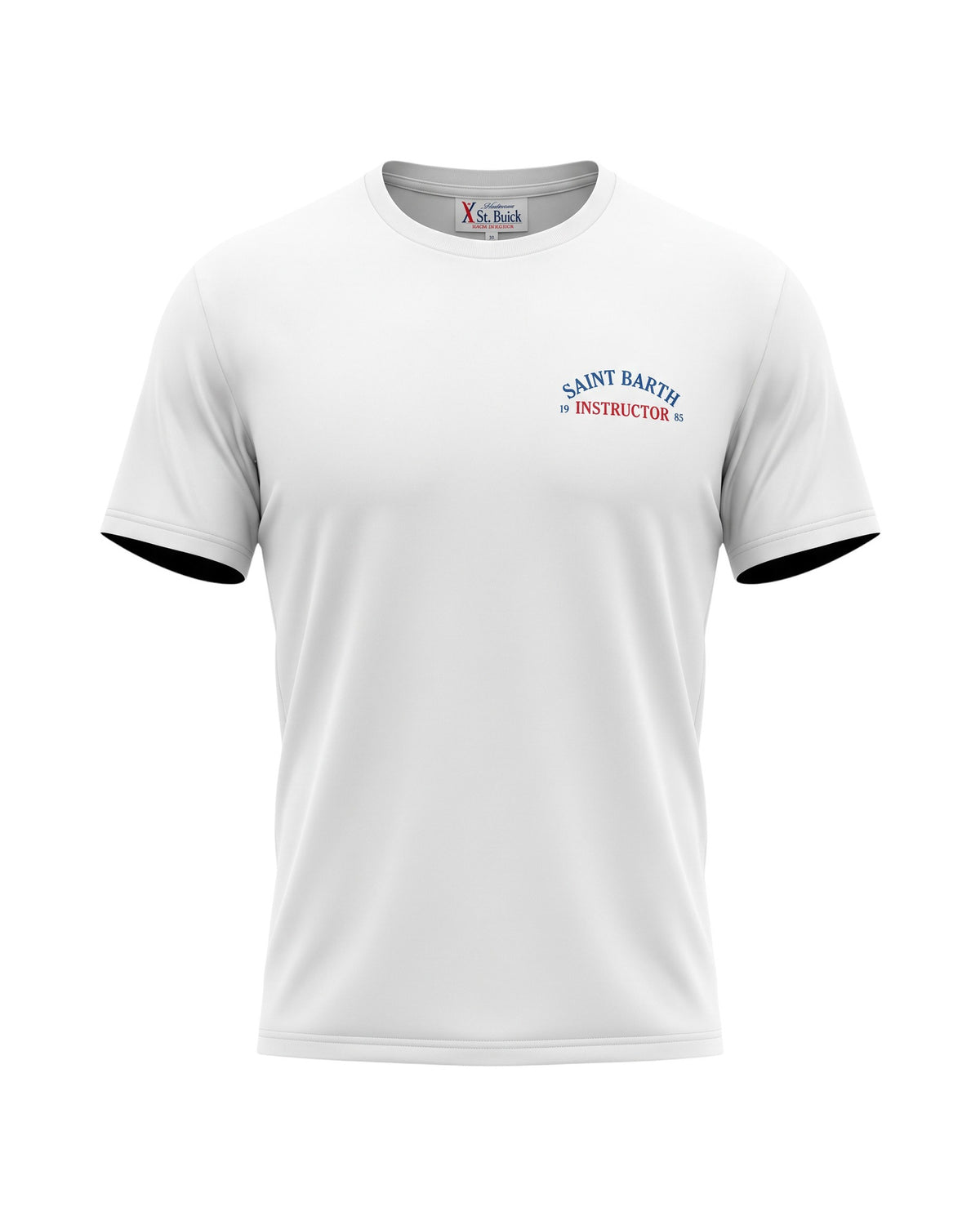 St. Barth Delmar Herren-Oversize-T-Shirt St. Barth Instructor Off-White Bild 2