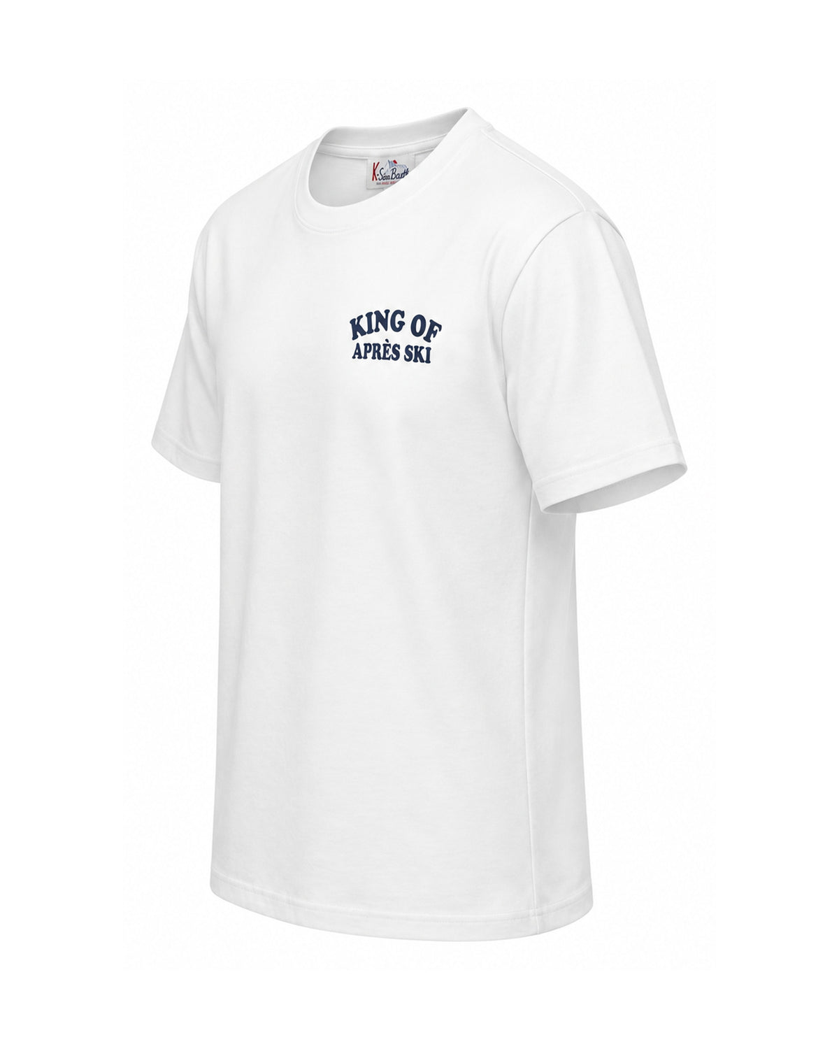 St. Barth Delmar Herren-Oversize-T-Shirt Bear Après Ski Off-White Bild 1